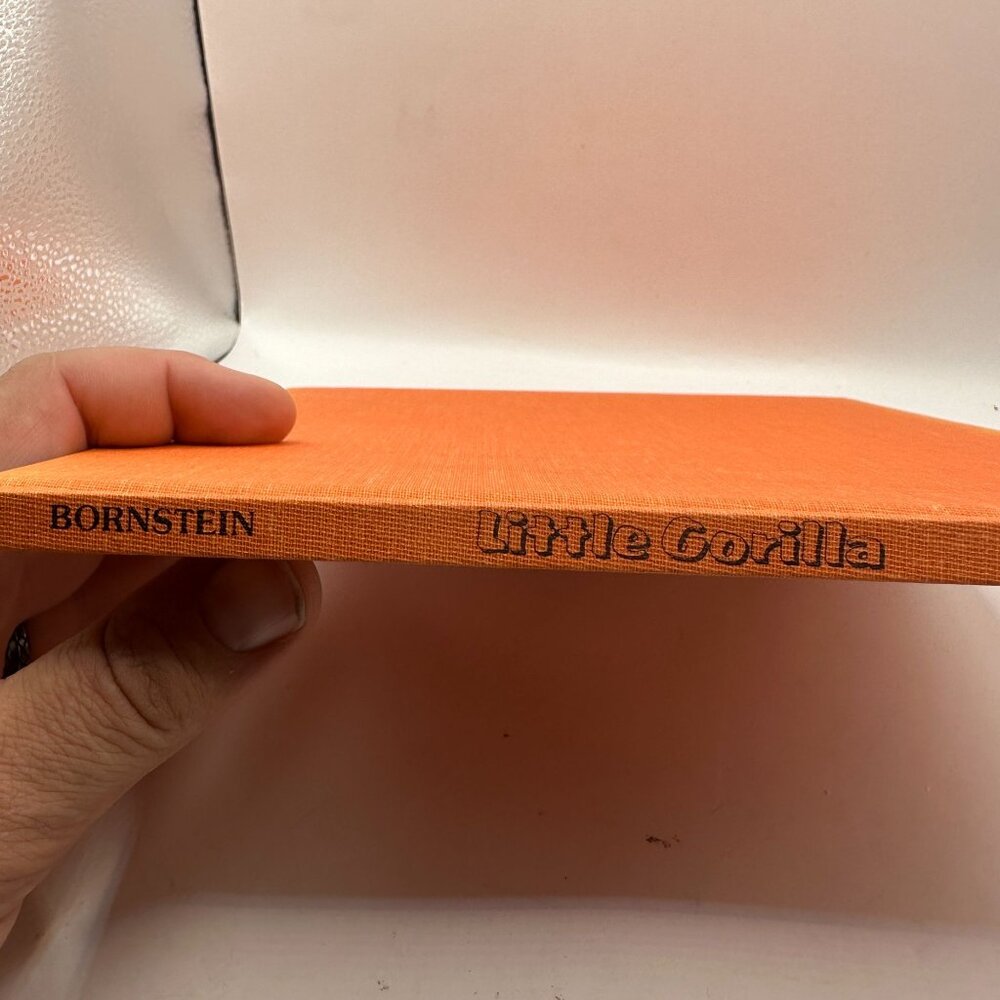 Little Gorilla Hardcover Book By Ruth Bornstein 1976 First Edition Clarion Books